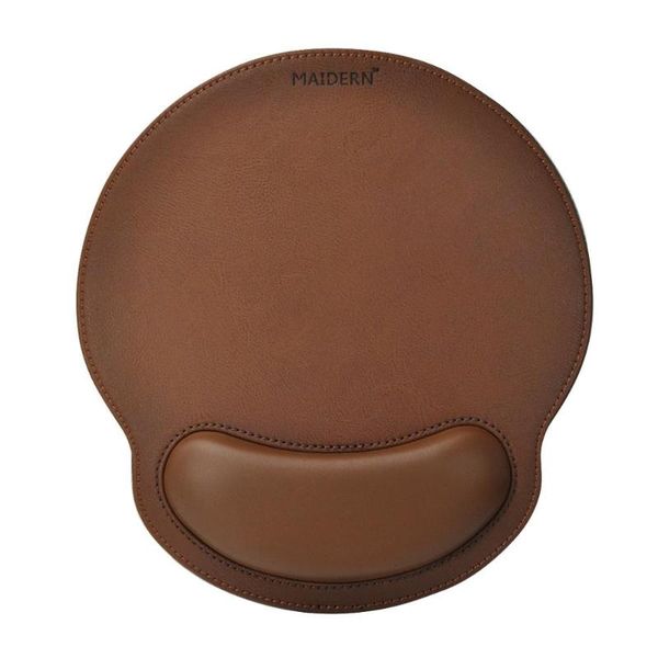 

mouse pads & wrist rests maidern fashion gel rest support game mice mat pad for computer pc lapanti slip brown