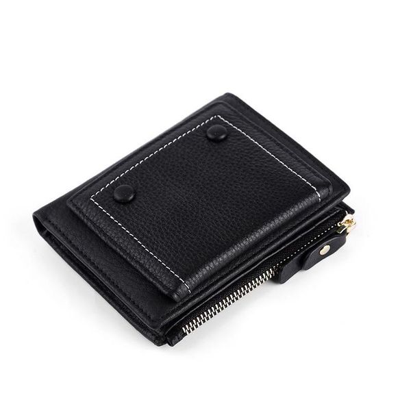 

wallets siku genuine leather wallet female case fashion sheepskin purse, Red;black