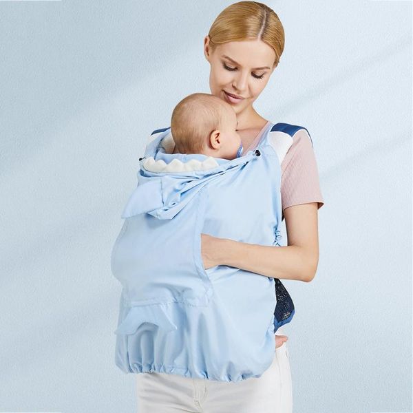 

carriers, slings & backpacks multifunction baby carrier cover hooded cartoon cloak windproof thicken stroller infant borns sling wrap
