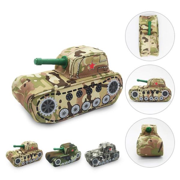 

pencil cases kawaii canvas multifunctional tank car student case large capacity stationery storage box school supplies