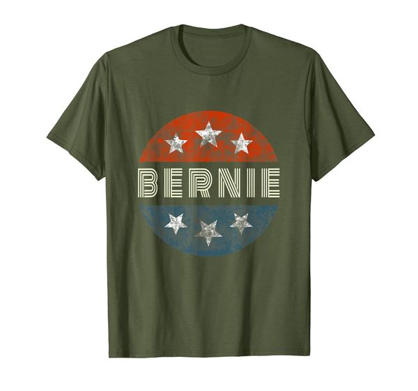 

BERNIE SANDERS 2020 Tshirt Red White And Blue Vintage Button, Mainly pictures