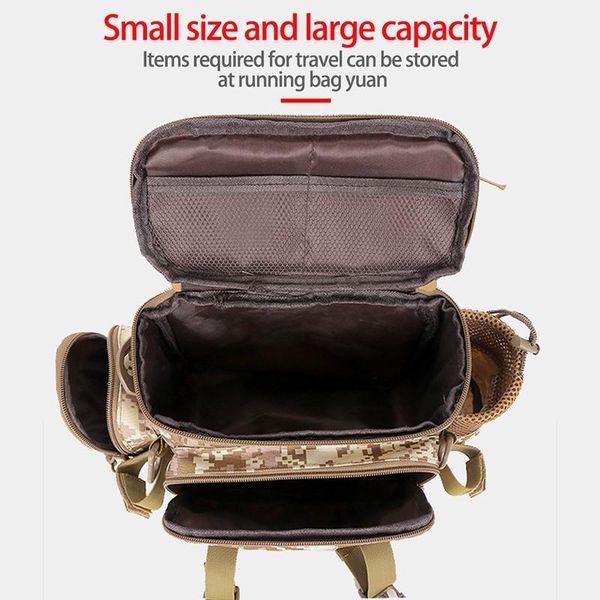 

fishing accessories multifunctional tackle bags waterproof fabric single shoulder bag waist pack fish lures gear utility storage