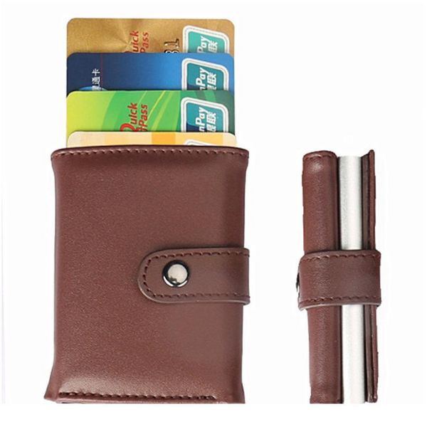 

bycobecy genuine leather credit card holder aluminium men women credit card wallet netherlands selling business c jllemb