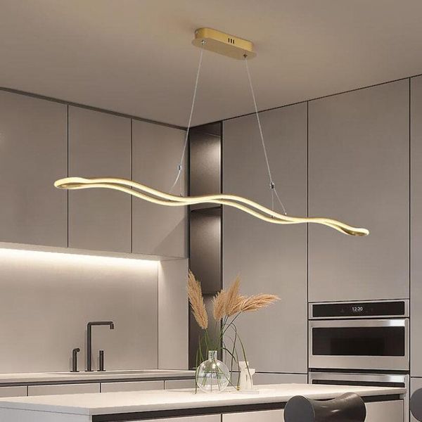 

pendant lamps modern dining room chandelier simple led light for hall kitchen restaurant livingroom gold black bar office hanging lamp