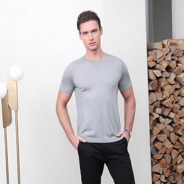 

men's t-shirts zhili 2021 summer casual t-shirt, White;black