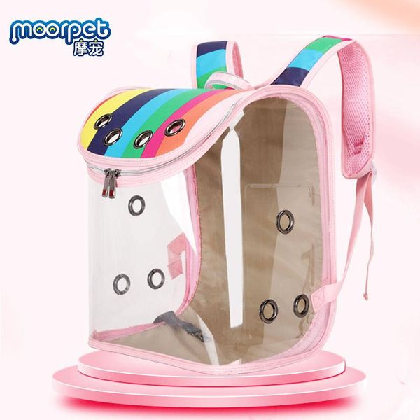 

cat carriers,crates & houses bag pet space portable backpack transparent out and