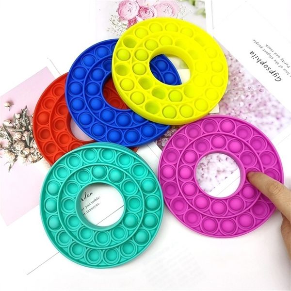 

new push pop it bubble fidget sensory toy play together to relieve anxiety for kids family and friend autism special needs g22201