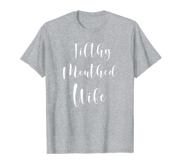 

filthy mouthed wife funny anti-trump quote meme gift women t-shirt, White;black