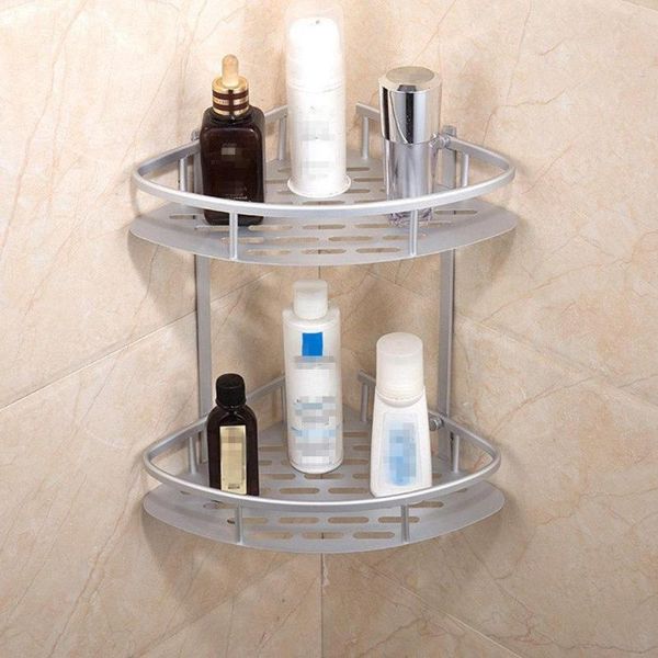 

bathroom shelves space aluminum shelf shower shampoo soap cosmetic accessories storage organizer rack holder