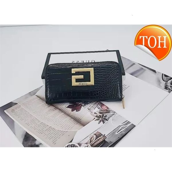 

gs new crocodile texture women's long wallet