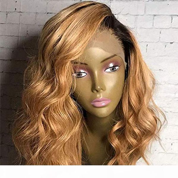 

short curly wigs with baby hair ombre 1b 27 pre plucked lace front wig human hair wigs for black women kinkys curly wigs, Black;brown