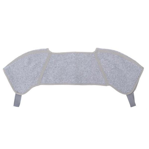 

1pc shoulder wrap belt bamboo charcoal warm shoulder guard strap for men, Black;blue