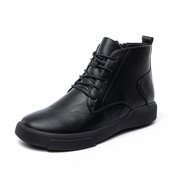 

swonco eel shoes tornozelo from winter woman female boots mujer zpw4, Black