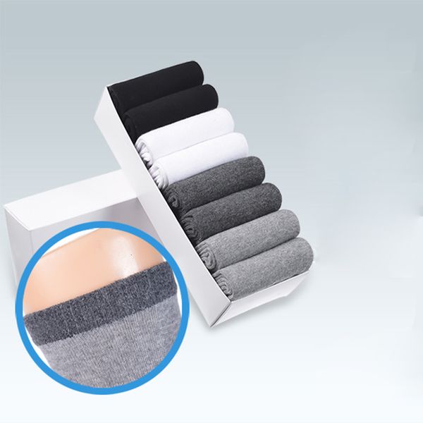 

men five-fingered anti-slip cato breathing sports teen middle tube stand slicing socks herf winter new, Black