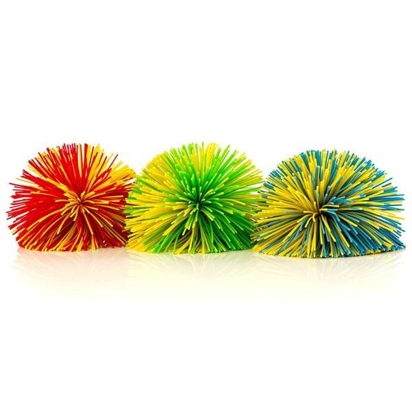 

party favor 3 pcs silicone hair ball strong durable safe silica gel non-toxic shuttlecock toy for classrooms relieve pressure