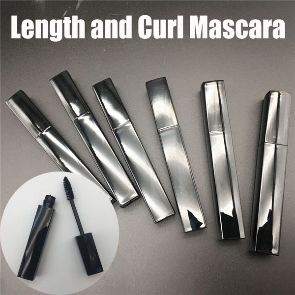 

eye makeup length and curl waterproof cool black thick mascara 6g
