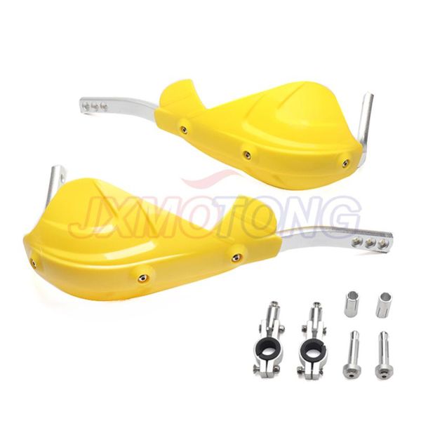 

parts motorcycle motorcross dirt bike handlebar handguards hand guards for cr crf yzf kxf exc sf 7/8" 22mm or 1-1/8 28mm fat baryellow