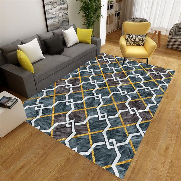 

traditional classical chinese carpet non-slip black grid rug for living room bedroom mat fashion rug mat