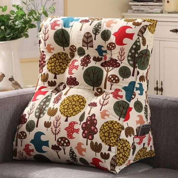 

cushion/decorative pillow johnear backrest wedge comfortable lumbar support cushion headboard bolster reading back rest pillows for bed sofa