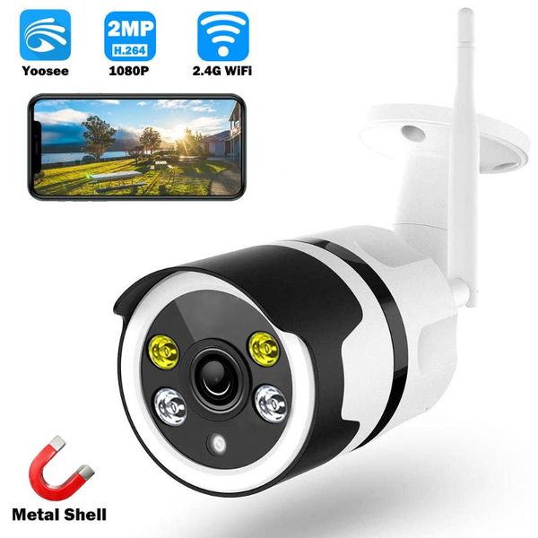 

cameras 2mp 1080p yoosee day night full color vision outdoor water-proof ip camera home security alarm cctv monitor