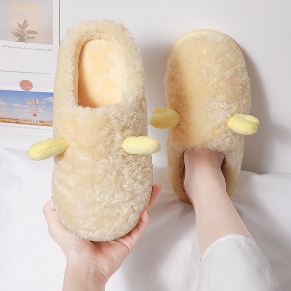 

slippers 2022 women with soft skin slippers, slipper short teddy, velvet flat for the couple, black shoes, lady slippers inside. 2qo3
