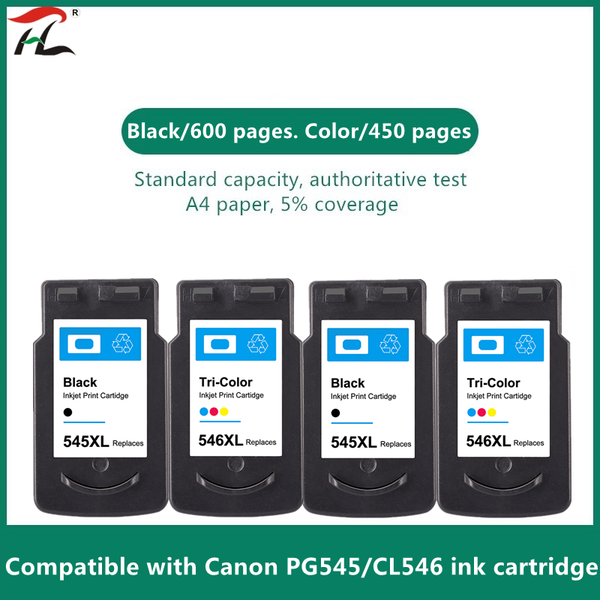 

compatible pg545 cl546 xl ink cartridges for canon pg-545 pg 545 cl-546 for canon ip2850 mx495 mg2950 mg2550 mg2450