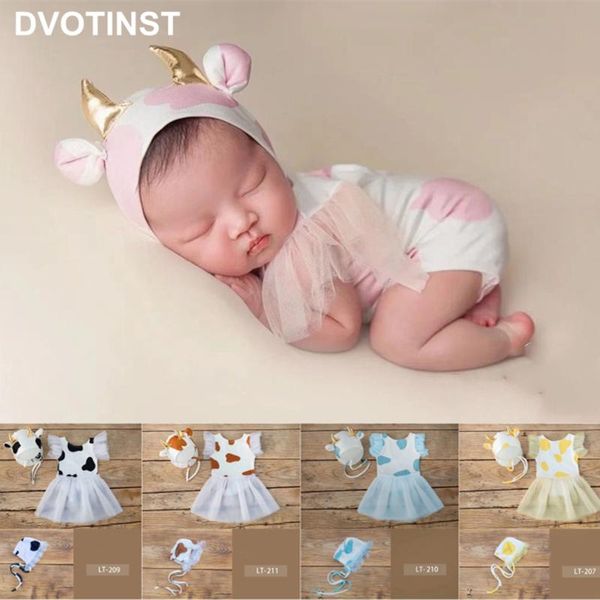 

caps & hats dvotinst born baby pography props cute cow outfits 2pcs set fotografia costume shooting po prop shower gift accessories, Yellow