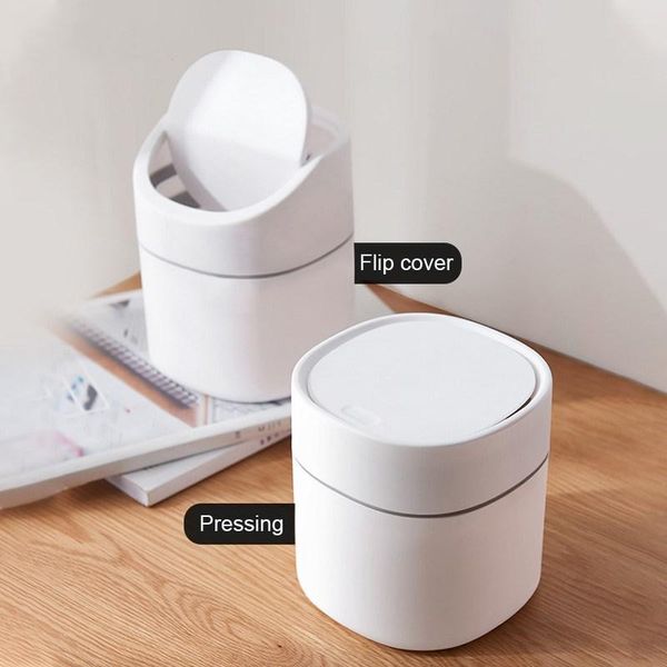 

waste bins cute deskbin household table sundries plastic office supplies trash can mini sitting room toilet dustbin barrel box