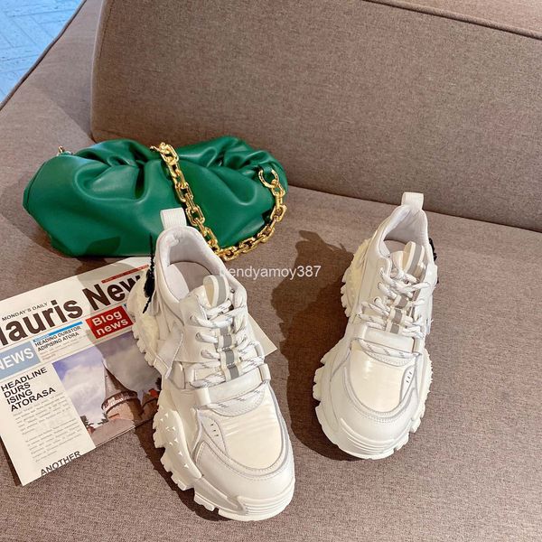 

dress shoes the trend of sports muffin shoes has increased. summer breathable, leisure and comfortable net red dad women's, Black