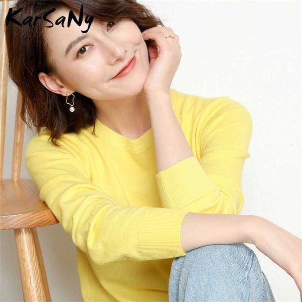 

yellow cashmere sweater for women sweaters female pink wool winter woman sweater knitting pullovers knitted sweaters jumper 211217, White;black