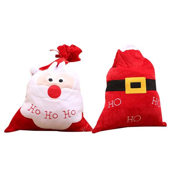 

large santa gift bag backpack christmas new year home big bunch