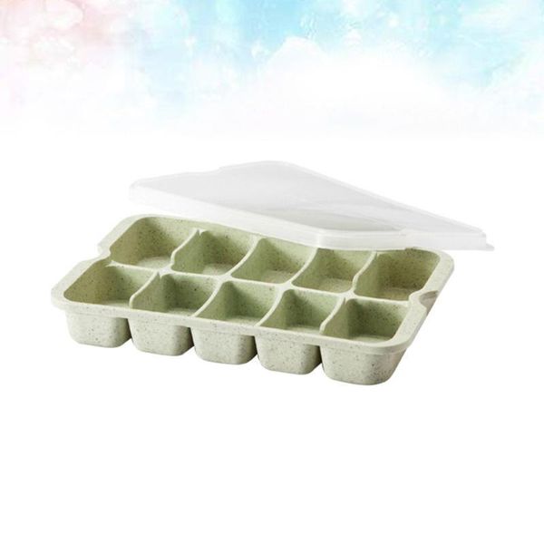

3pcs kitchen wheat straw dumpling box storage boxes bins bottles & jars