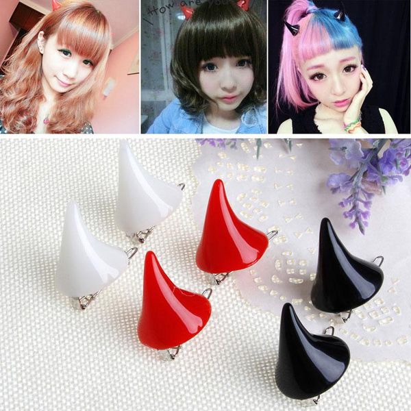 

other event & party supplies 1 pair stereo devil horn ear clip chic halloween cosplay hair hairpin my11 21 drop