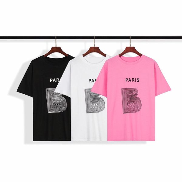 

20ss mens t shirt tees men women casual short sleeve polos fashion letter line printing t shirts size xs, White;black