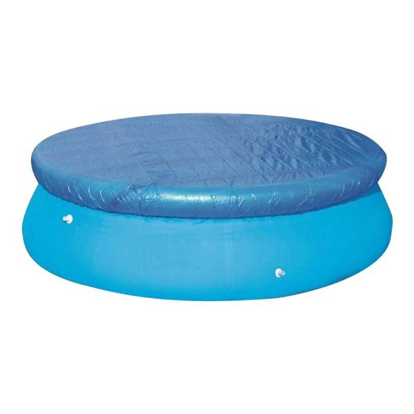 

pool & accessories pe round swimming paddling cover tarpaulin waterproof swim tub anti-dust covers outdoor garden