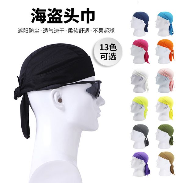 

men's and women's outdoor four seasons sunscreen headscarf cycling sports breathable quick dry motorcycle bicycle fitness pirate h