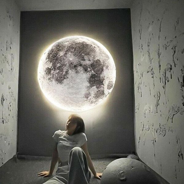 

wall lamp modern led moon indoor lighting for bedroom living hall room home decoration fixture lights decorate lusters lamps