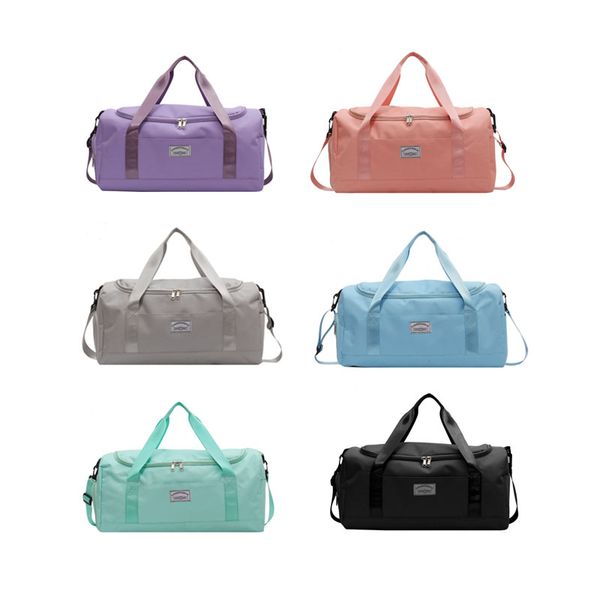 

large capacity portable sports fitness yoga bag dry wet separation / dlj72604