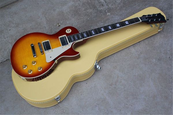 

new arrival tp g les standard electric guitar in stock add case