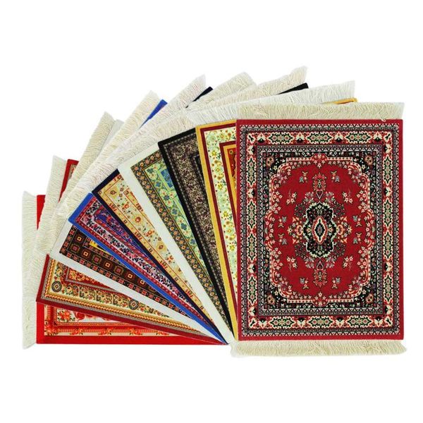 

mouse pads & wrist rests 2021 pc mousepad persian carpet style rubber anti-slip durable printing rectangle gaming computer tablet mat