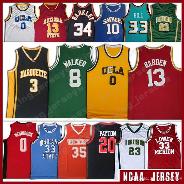 

ncaa westbrook 13 james devils jersey harden 8 kemba 0 jayson walker tatum 0 russell ucla olajuwon hakeem basketball jerseys, Black;red