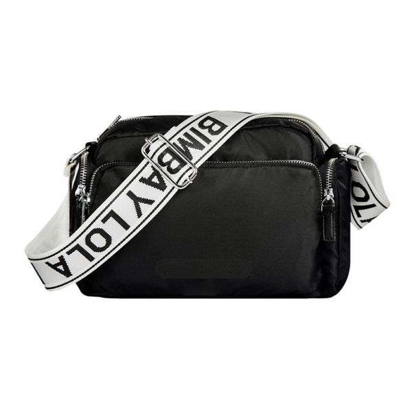

Evening Bags Spanish Nylon Travel Black Navy Blue Women Shoulder Messenger Bag Original Brand Letter Belt