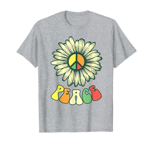 

hippie hippies peace vintage retro costume hippy gift t-shirt, White;black