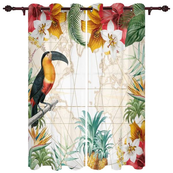 

curtain & drapes exquisite home curtains plant animal flower map tropical boys and girls bedroom living room villa gazebo