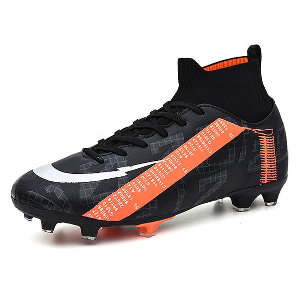 

fg football boots training soccer shoes kids athletic outdoor sport sneakers men fustal cleats hombre