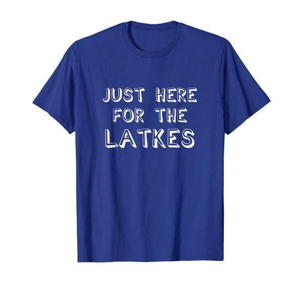 

Funny I'm Just Here for the Latkes hanukkah T-Shirt, Mainly pictures