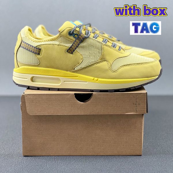 

designer cactus jack 1 basketball shoes baroque brown wheat with box men running sneakers reflective red speckled laces new fashion sport wo