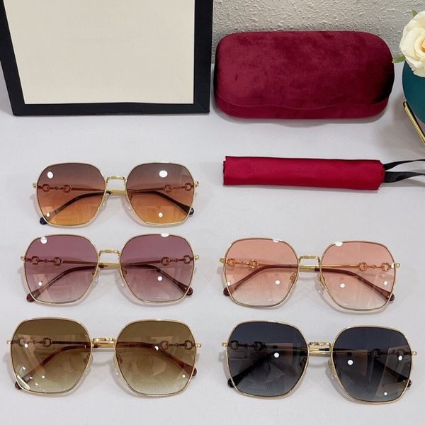 

viper glasses family luhan ni star same sunglasses women's horse title buckle box men's gradient sunglasses gg0882, White;black