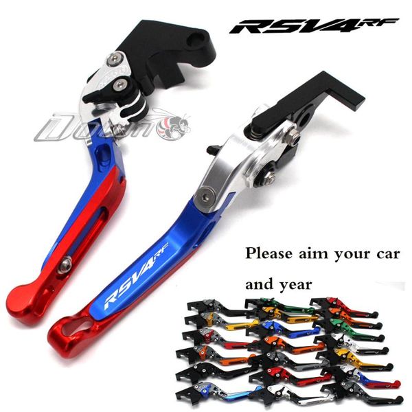 

motorcycle folding extendable cnc adjustable clutch brake levers for aprilia rsv4 rf rsv4rf 2021-2021 2021