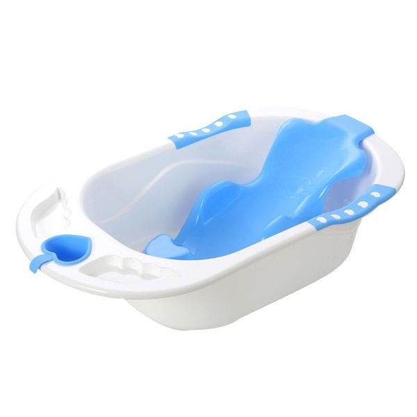 

bathing tubs & seats 2021 fashion folding baby shower bathtub safety security children seat non-slip body clean bathroom accessories